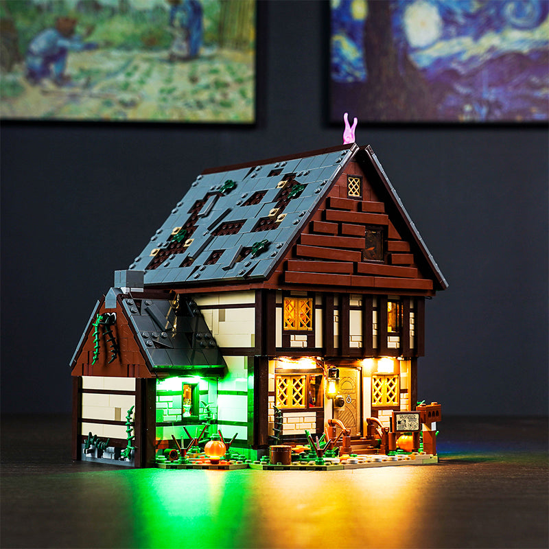 BrickBling Light Kit for LEGO Disney Hocus Pocus: The Sanderson Sisters' Cottage 21341