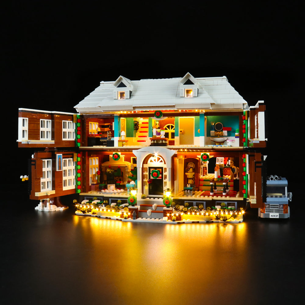 BrickBling Lichtset für LEGO Home Alone 21330 Classic Version