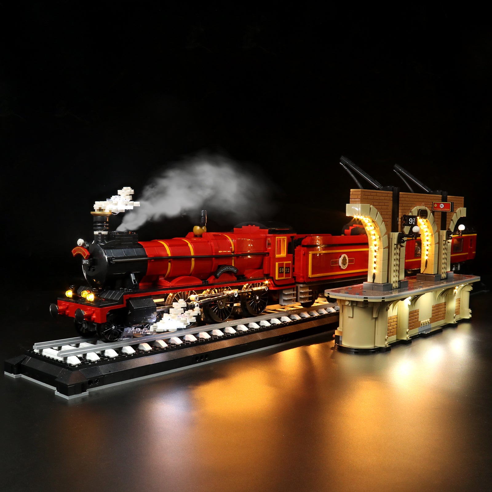 BrickBling Lichtset für LEGO Hogwarts Express – Collector‘s Edition 76405