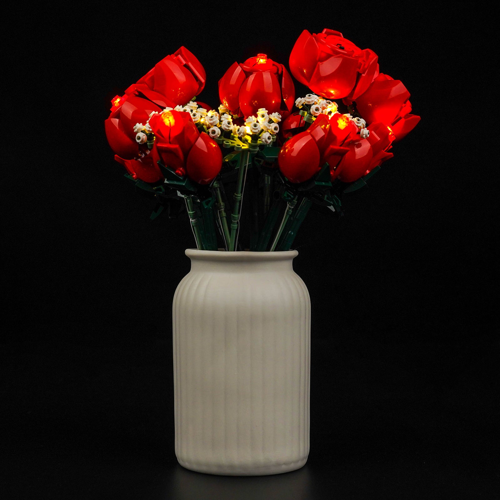 Light up LEGO Icons Bouquet of Roses 10328