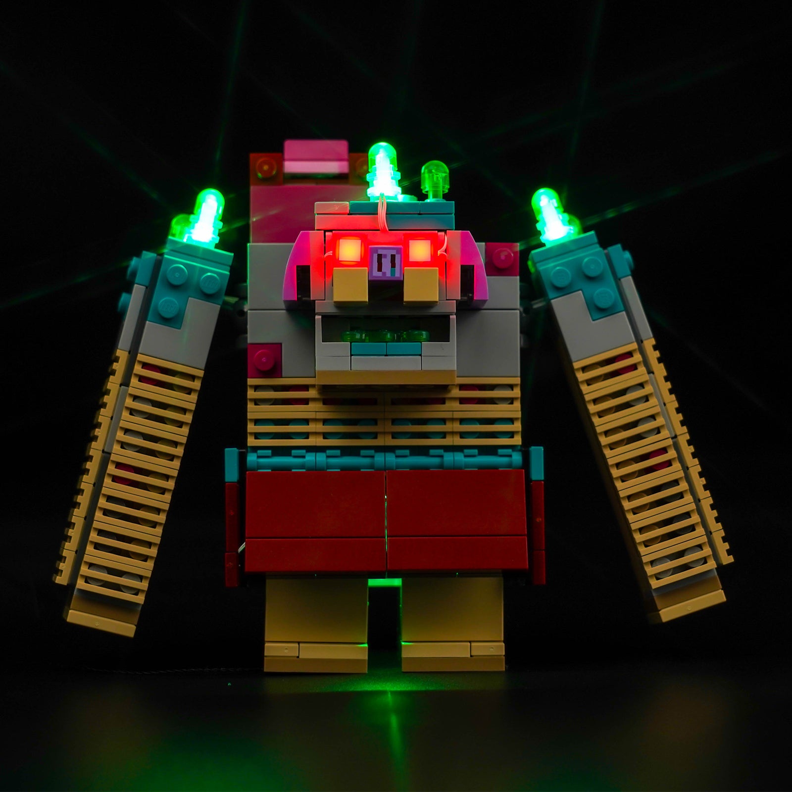 BrickBling Light Kit for LEGO Minecraft Legends The Devourer Showdown 21257