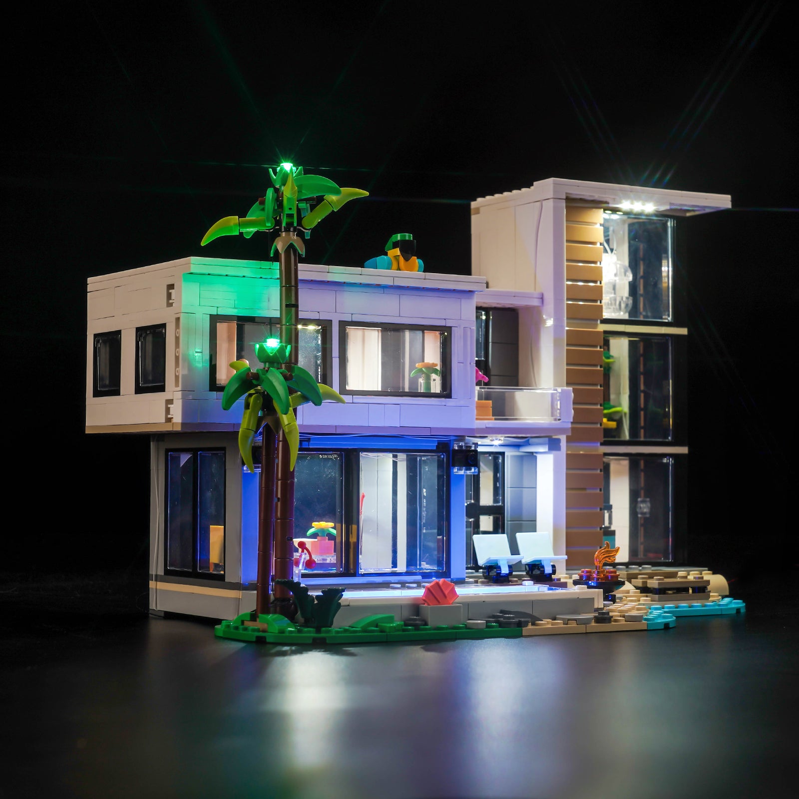 BrickBling Light Kit for LEGO Creator 3-in-1 Modern House 31153