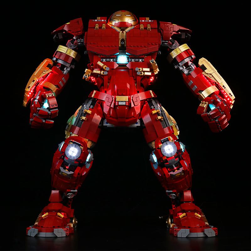 BrickBling Lichtset für LEGO Marvel Hulkbuster 76210