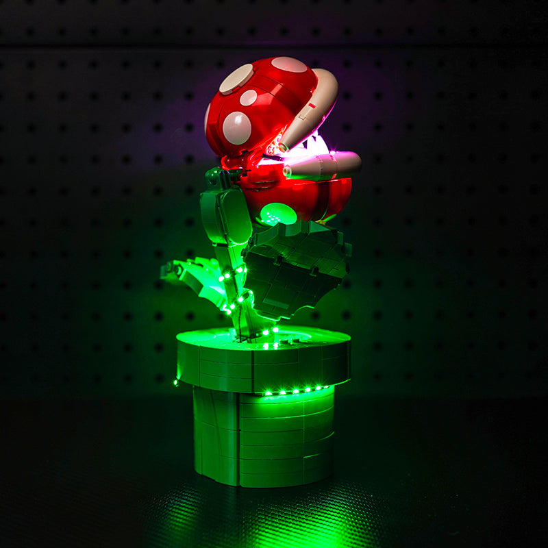 BrickBling Lichtset für LEGO Piranha-Pflanze 71426