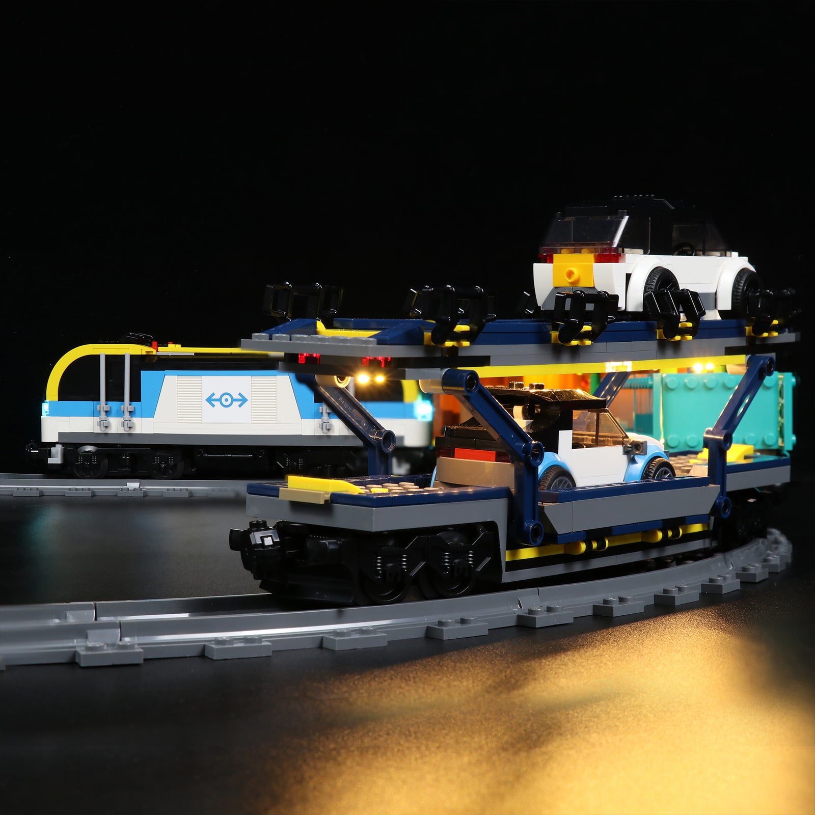 BrickBling Light Kit For LEGO City Freight Train 60336
