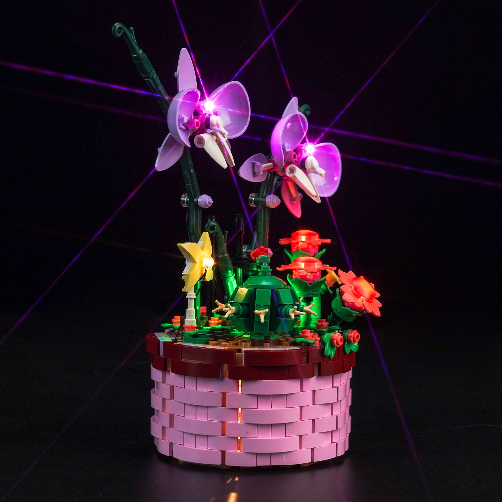 BrickBling Light Kit for LEGO Disney Isabela's Flowerpot 43237