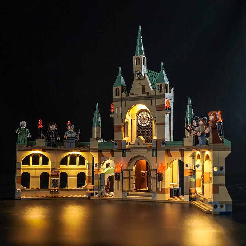 Kit d'éclairage BrickBling pour LEGO La Bataille de Poudlard™ 76415