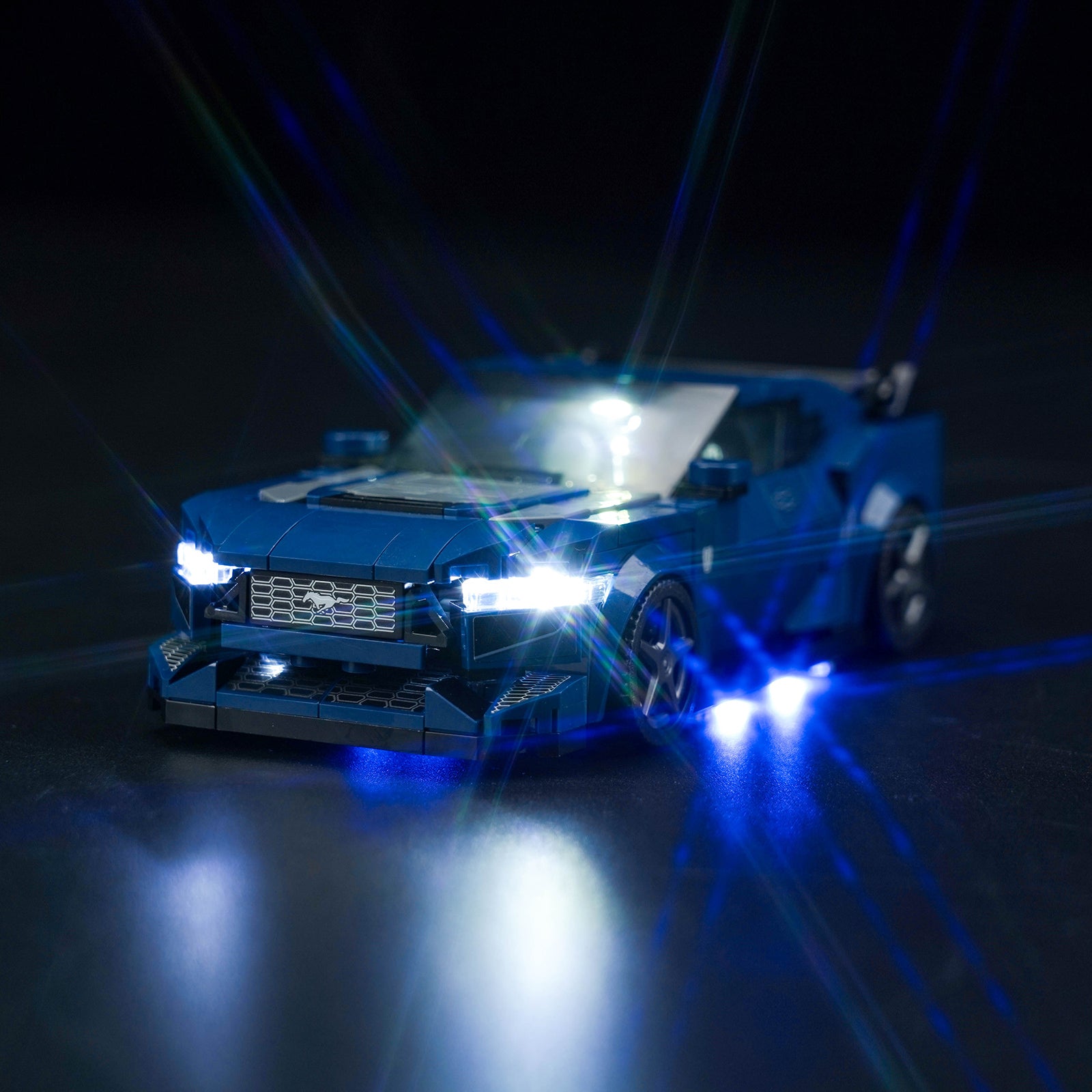 BrickBling Light Kit for LEGO Speed Champions Ford Mustang Dark Horse Sports Car 76920