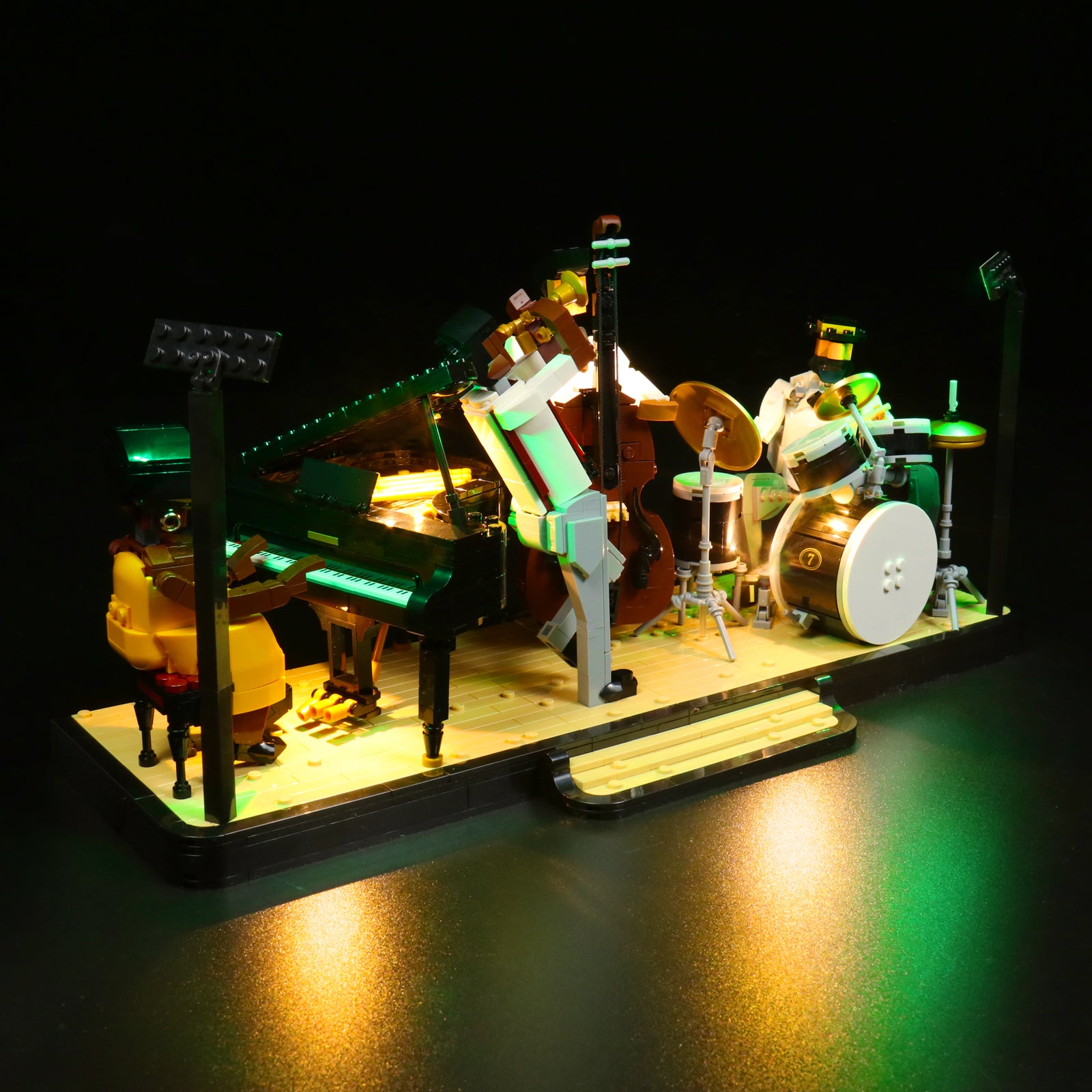 BrickBling Lichtset für LEGO Ideas Jazz Quartet 21334