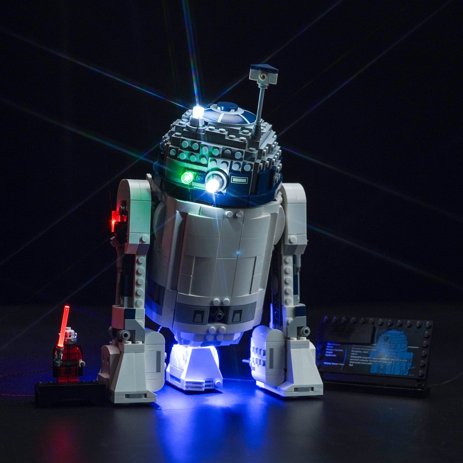 BrickBling Light Kit for LEGO Star Wars R2-D2 75379