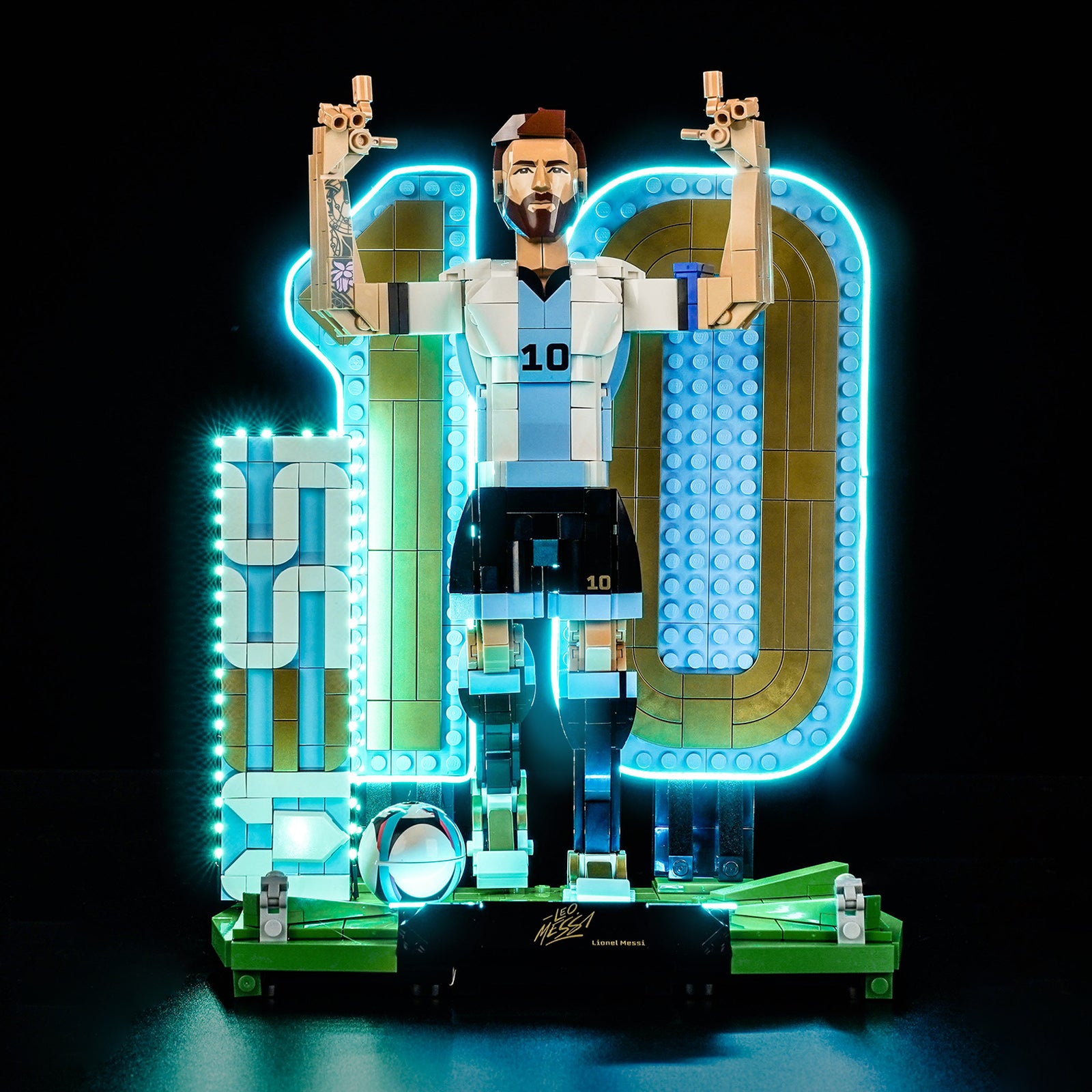 BrickBling Light Kit for LEGO Editions Lionel Messi – Soccer Legend 43015