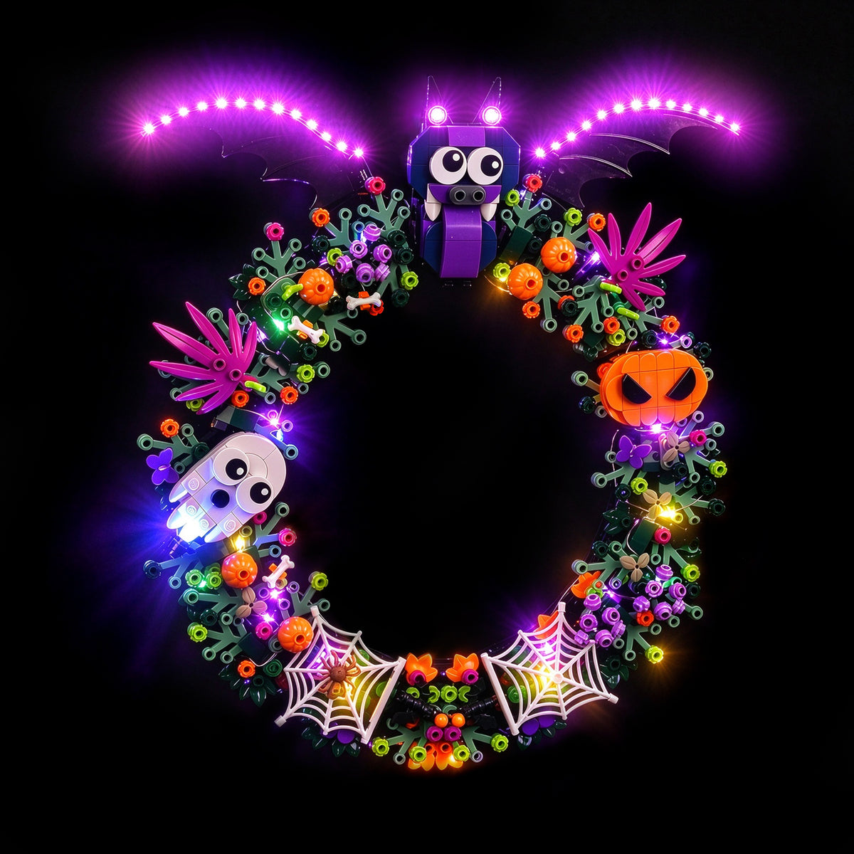 BrickBling Light Kit for LEGO Halloween Wreath 40825