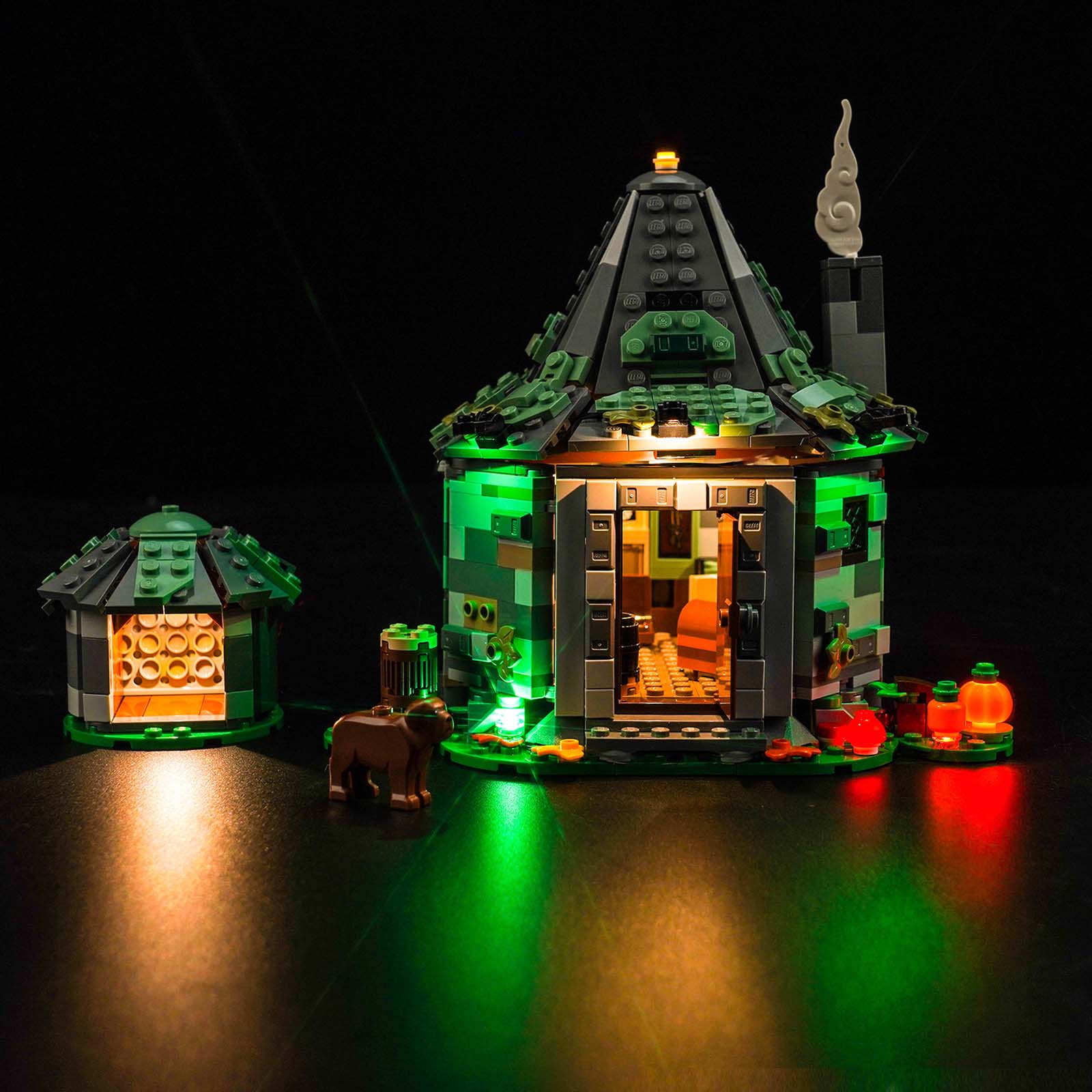 BrickBling Light Kit for LEGO Hagrid's Hut: An Unexpected Visit 76428