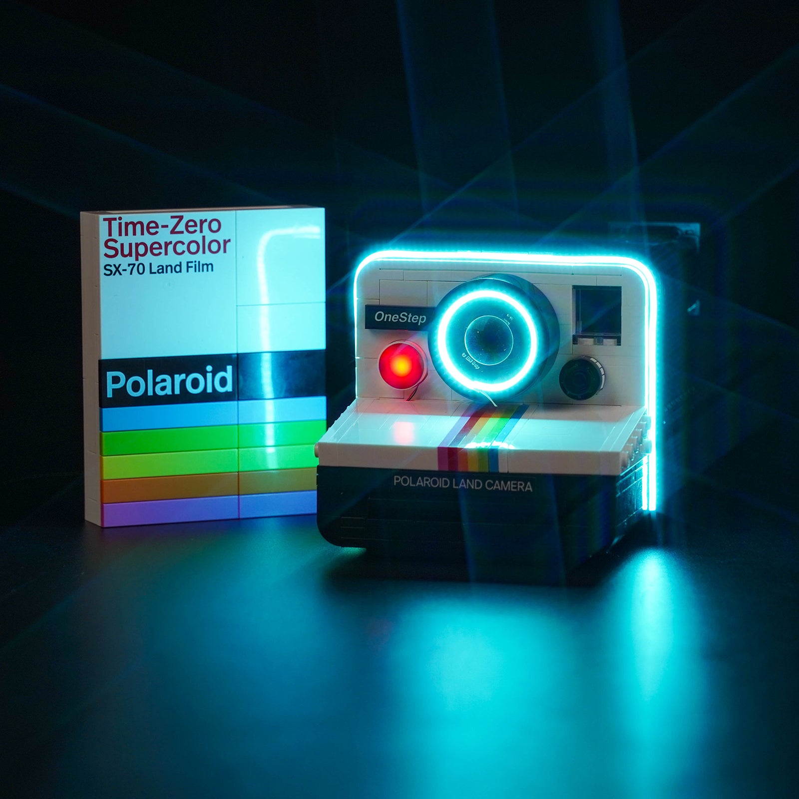 BrickBling Light Kit for LEGO Ideas Polaroid OneStep SX-70 Camera 21345