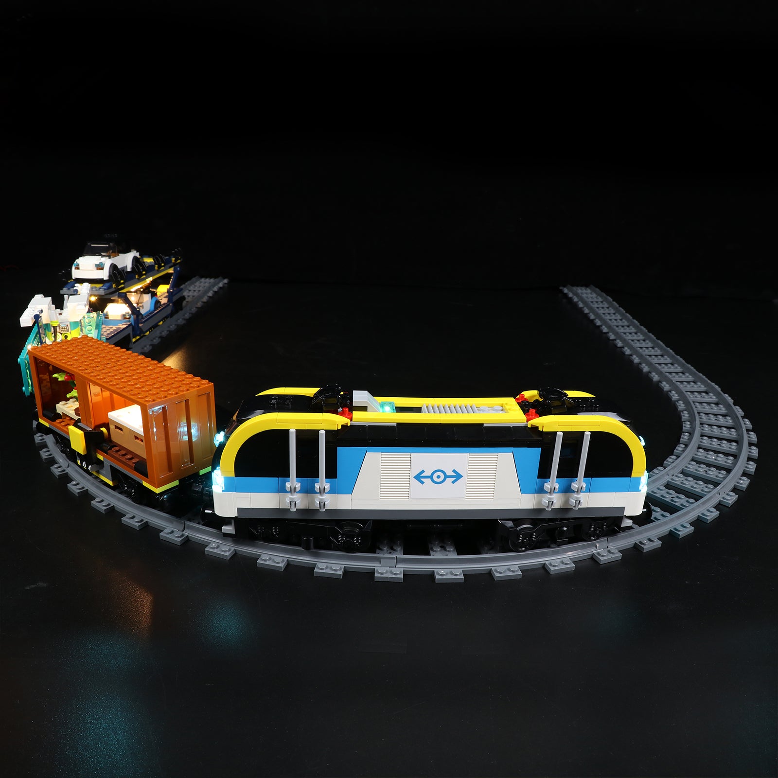 BrickBling Light Kit For LEGO City Freight Train 60336