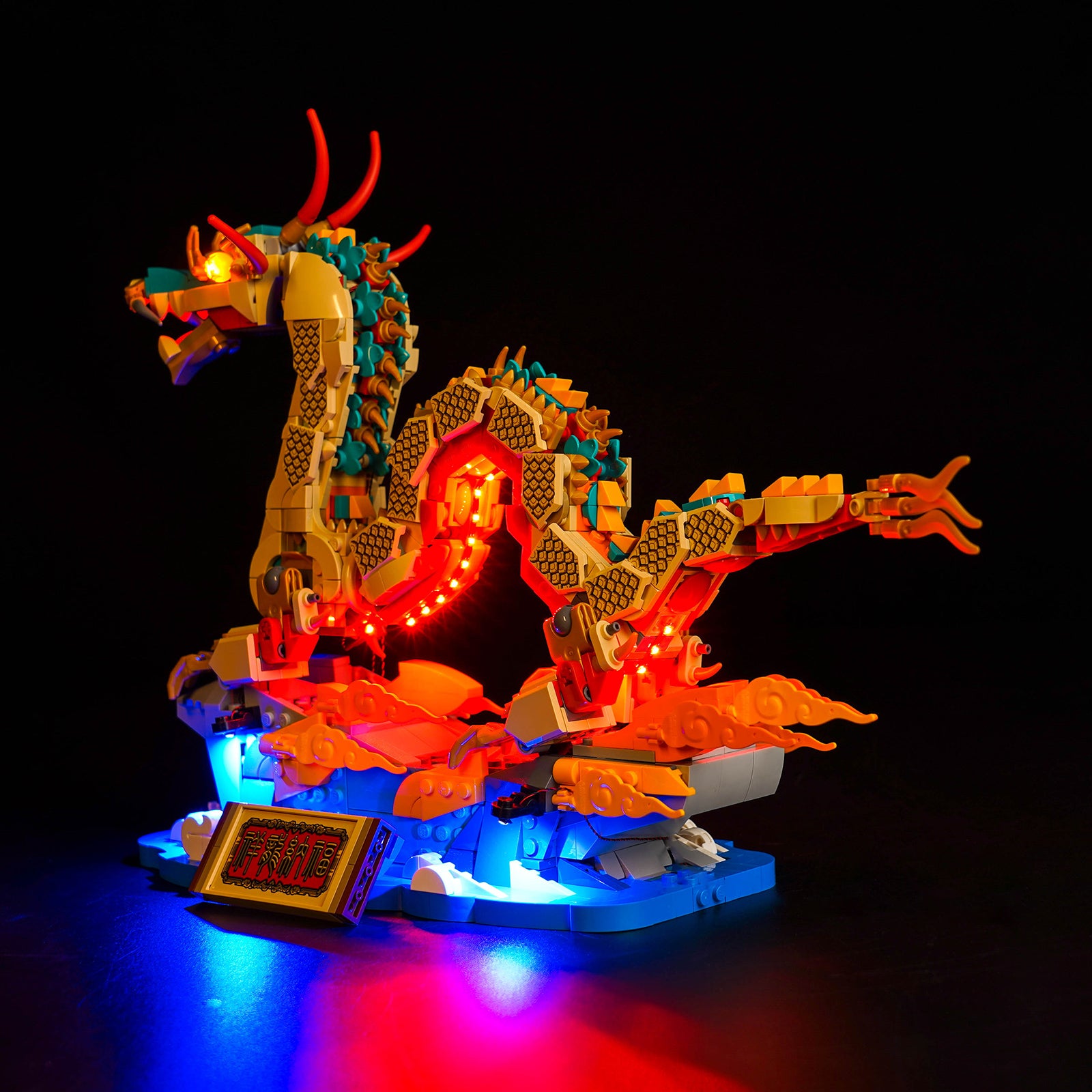 BrickBling Light Kit for LEGO Auspicious Dragon 80112