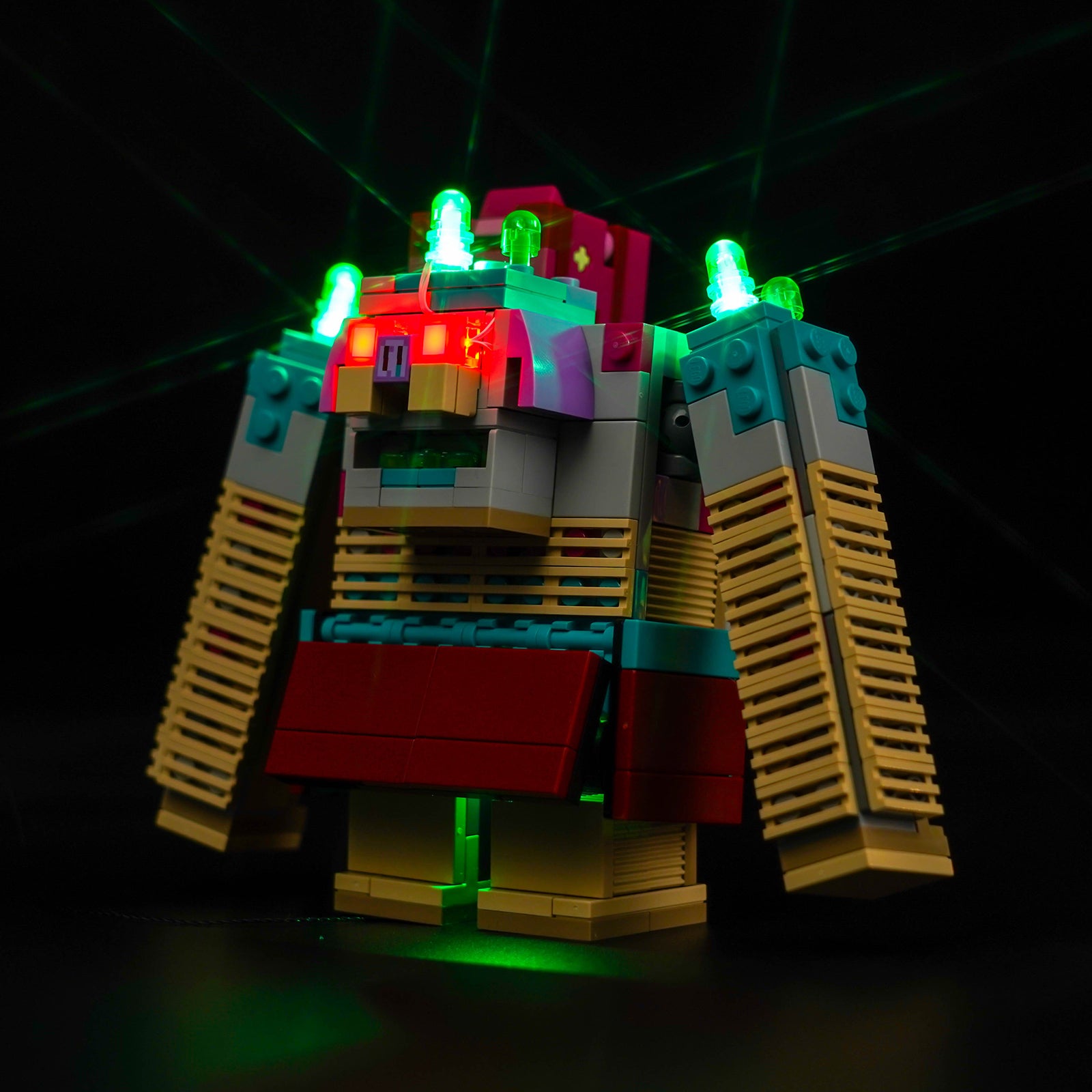 BrickBling Light Kit for LEGO Minecraft Legends The Devourer Showdown 21257