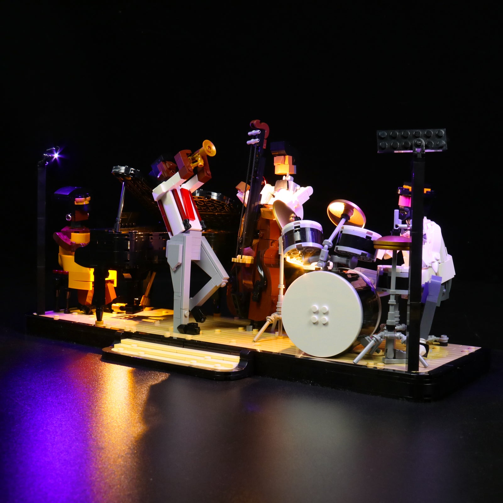 BrickBling Lichtset für LEGO Ideas Jazz Quartet 21334