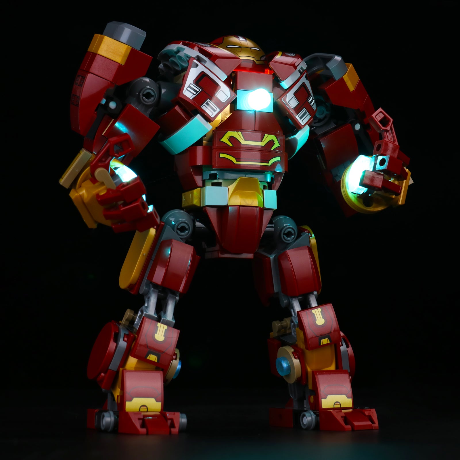 BrickBling Light Kit for LEGO The Hulkbuster: The Battle of Wakanda 76247