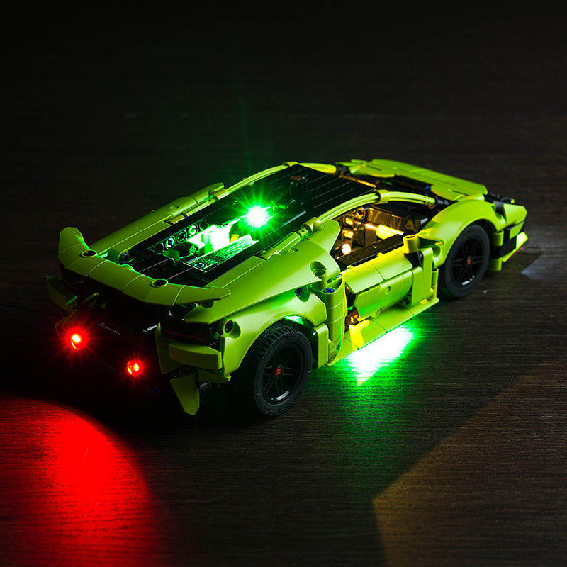 BrickBling Lichtset für LEGO Lamborghini Huracán Tecnica 42161