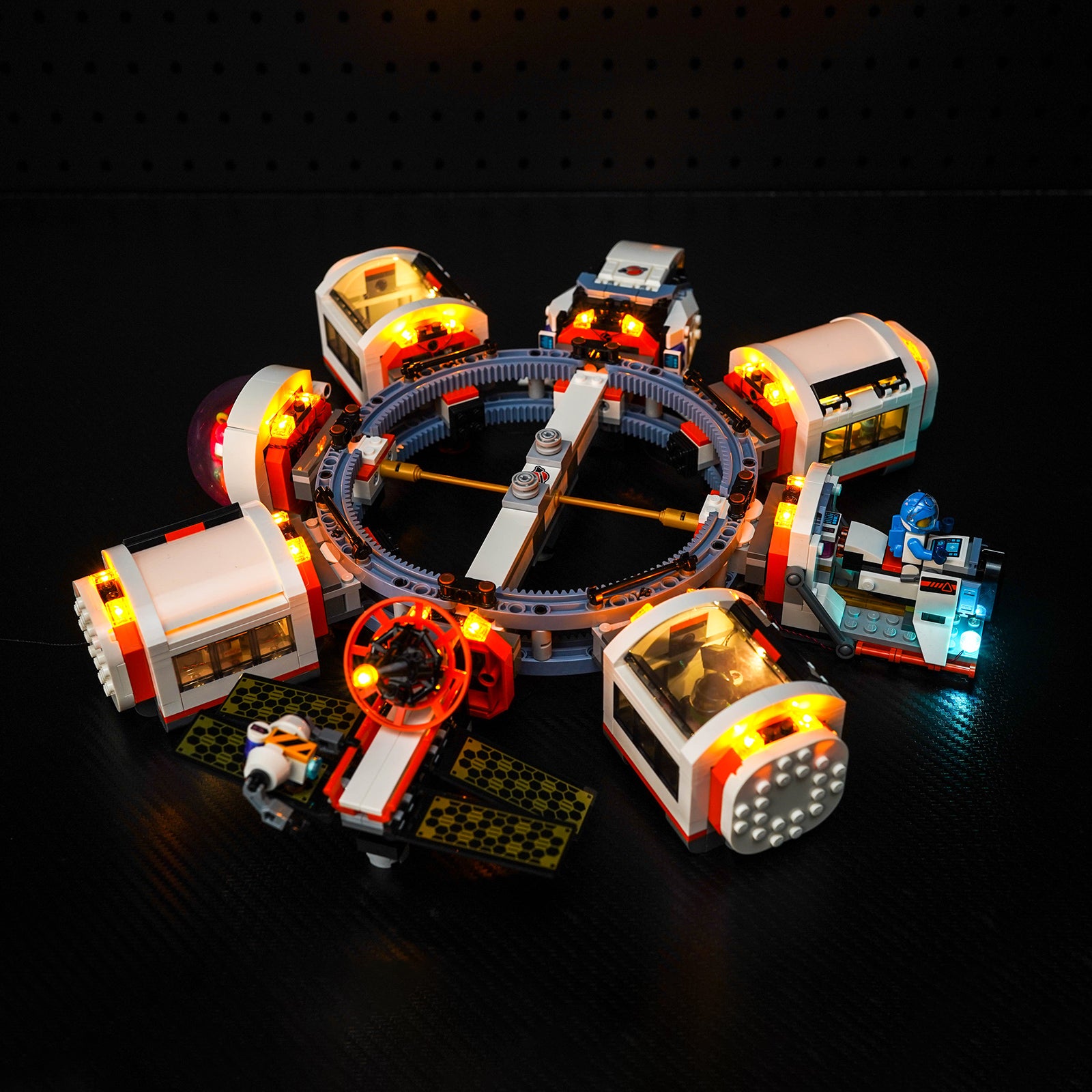 BrickBling Light Kit for LEGO City Modular Space Station 60433