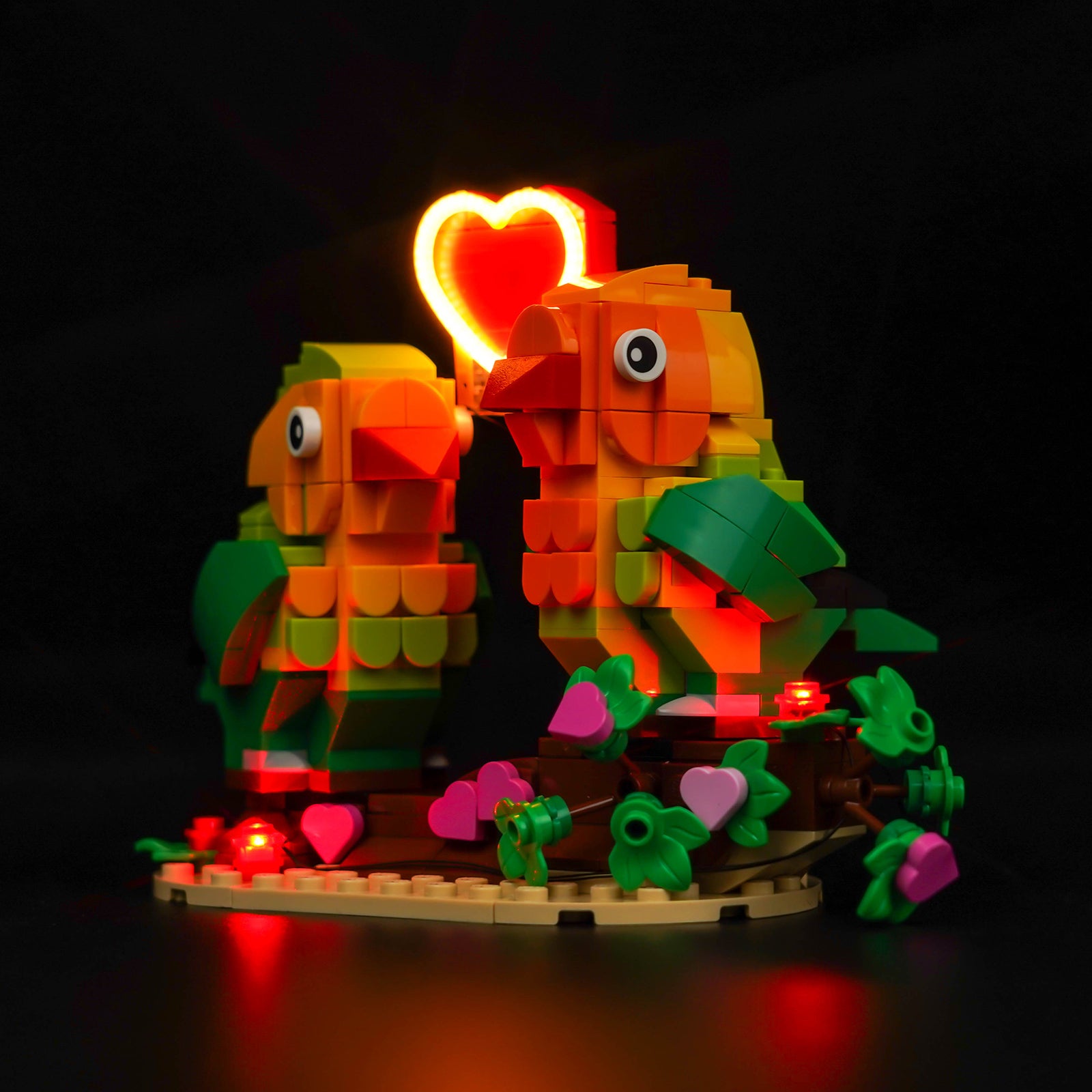 BrickBling Light Kit for LEGO Valentine Lovebirds 40522