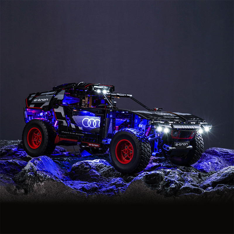 Kit d'éclairage BrickBling pour LEGO Technic Audi RS Q e-tron 42160