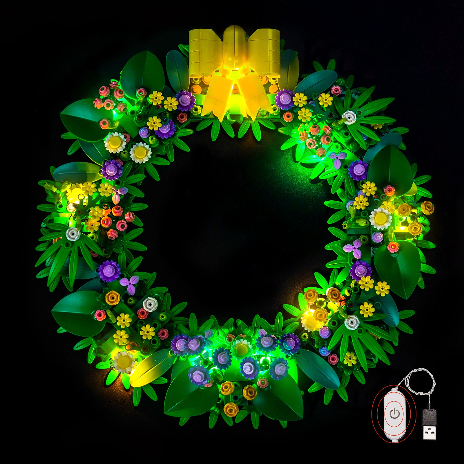 BrickBling Light Kit for LEGO Spring Wreath 40957