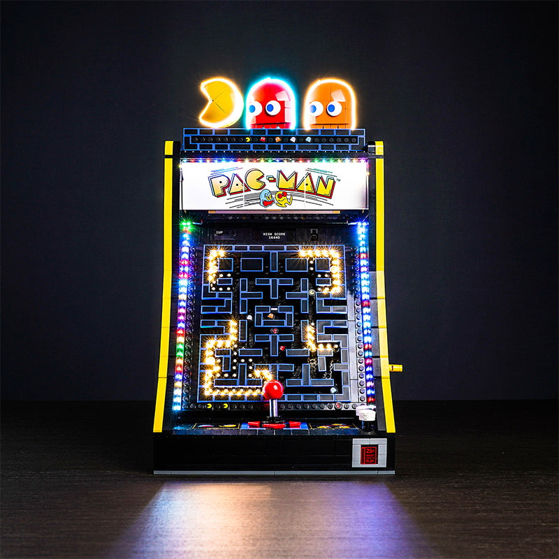 Kit d'éclairage BrickBling pour LEGO PAC-Man Arcade 10323