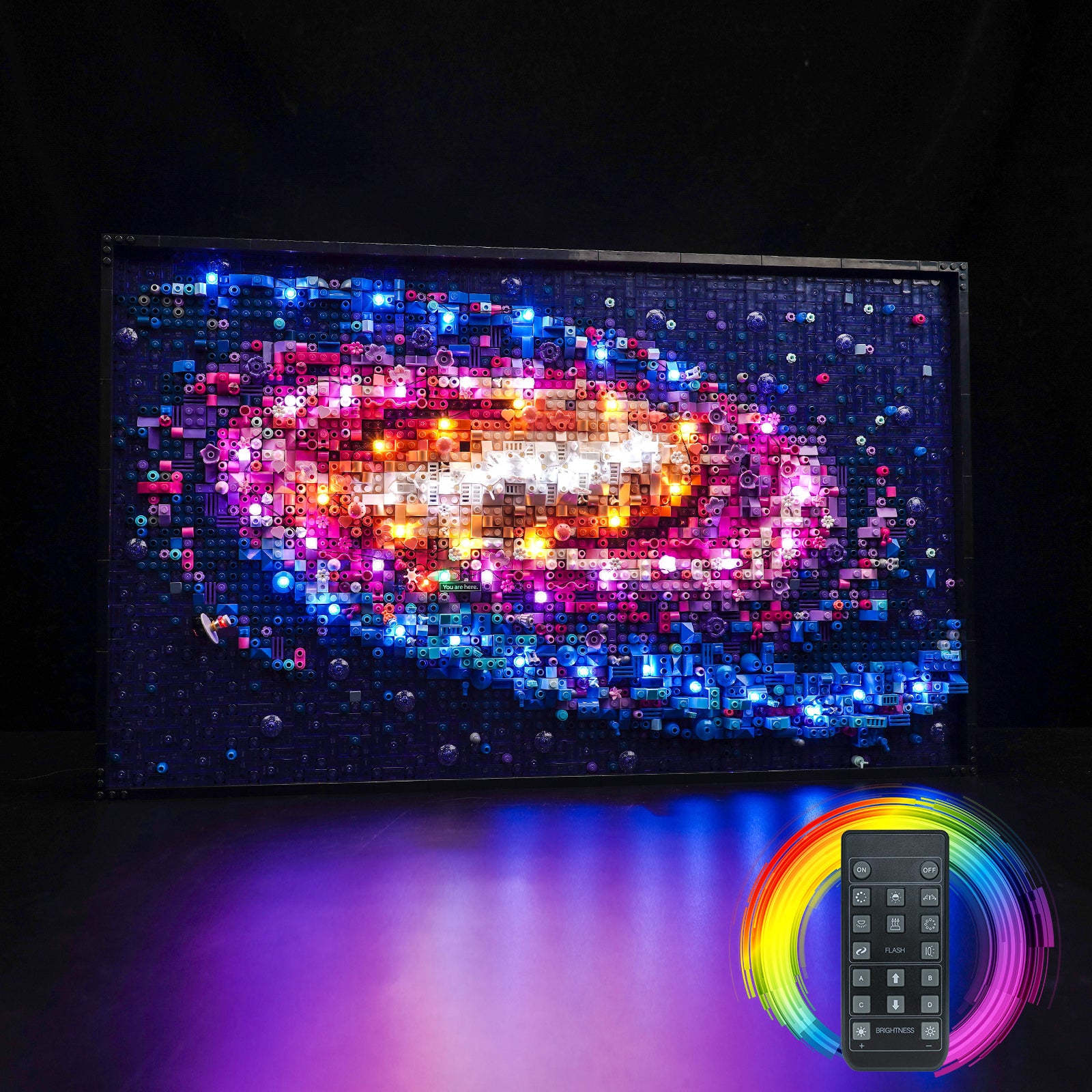 BrickBling Light Kit for LEGO The Milky Way Galaxy 31212