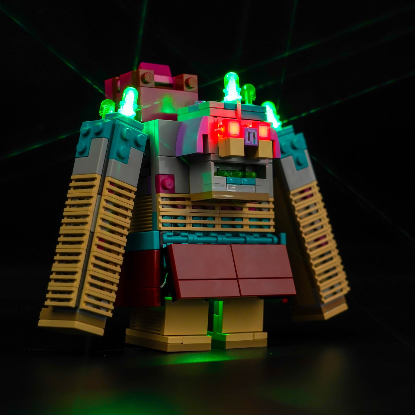 BrickBling Light Kit for LEGO Minecraft Legends The Devourer Showdown 21257