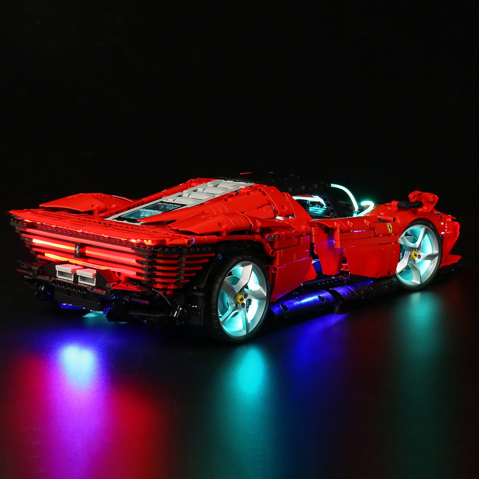 BrickBling Light Kit for LEGO Technic Ferrari Daytona SP3 42143 Upgraded Version