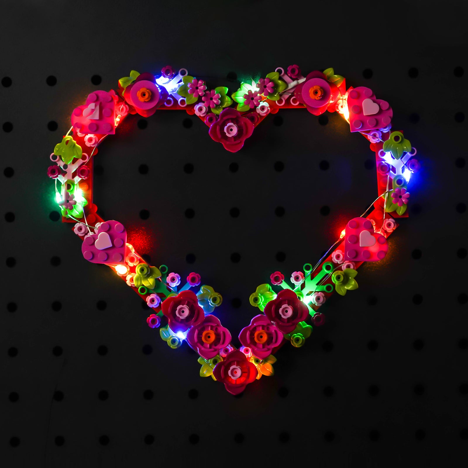 BrickBling Light Kit for LEGO Heart Ornament 40638