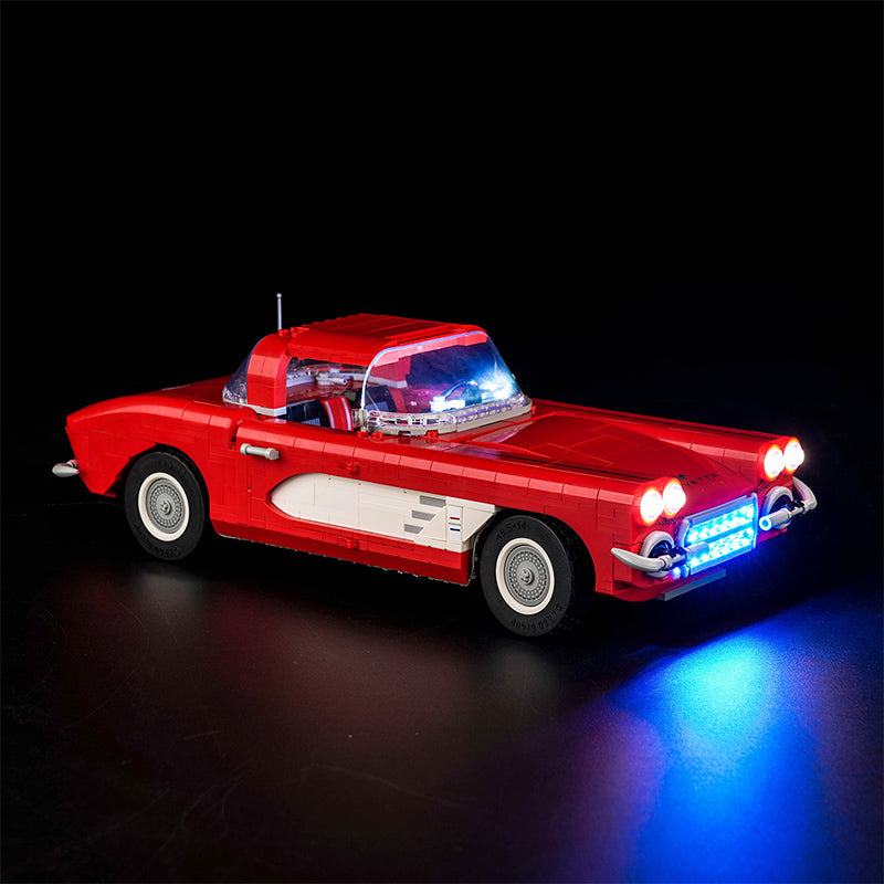 BrickBling Lichtset für LEGO Icons Chevrolet Corvette 10321