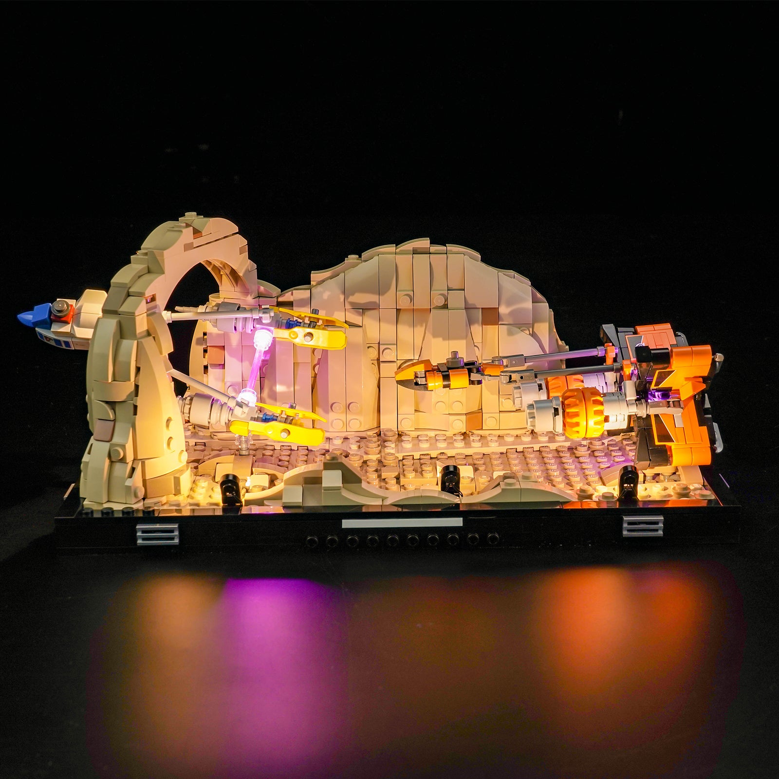 BrickBling Light Kit for LEGO Mos ESPA Podrace Diorama 75380