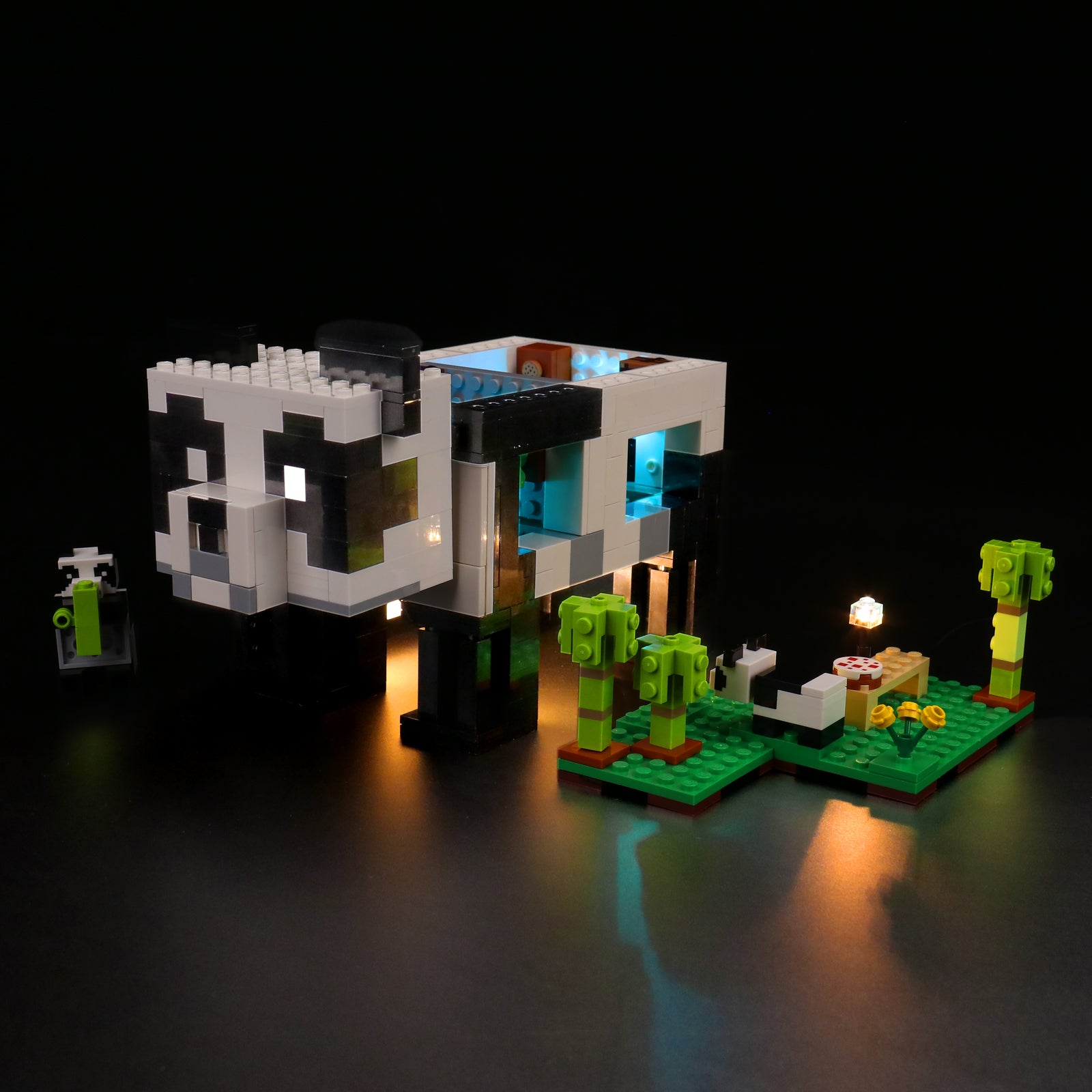 BrickBling Lichtset für LEGO Panda Haven 21245