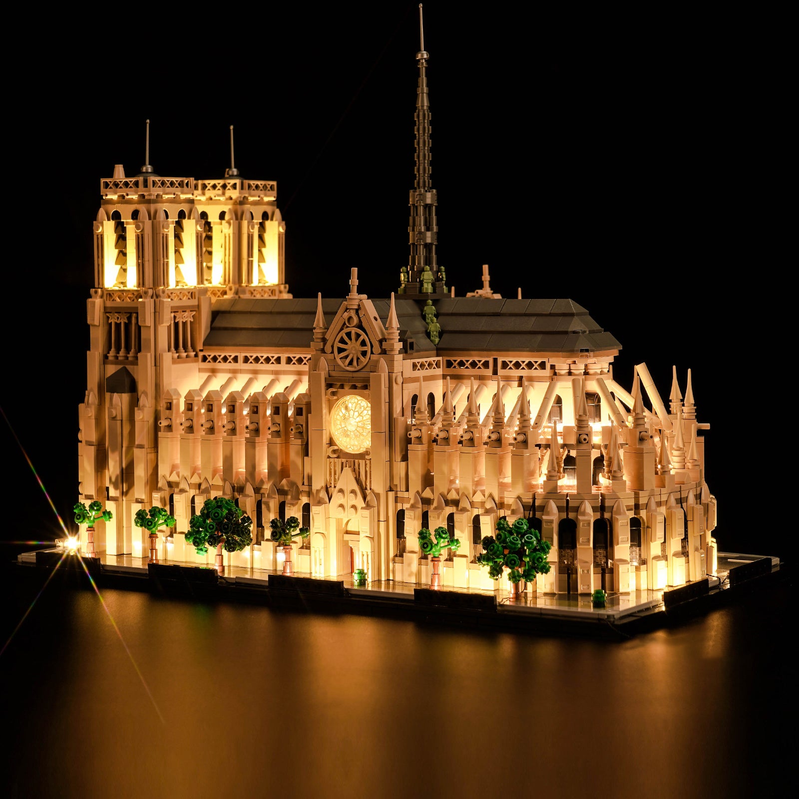 BrickBling Light Kit for LEGO Architecture Notre-Dame de Paris 21061