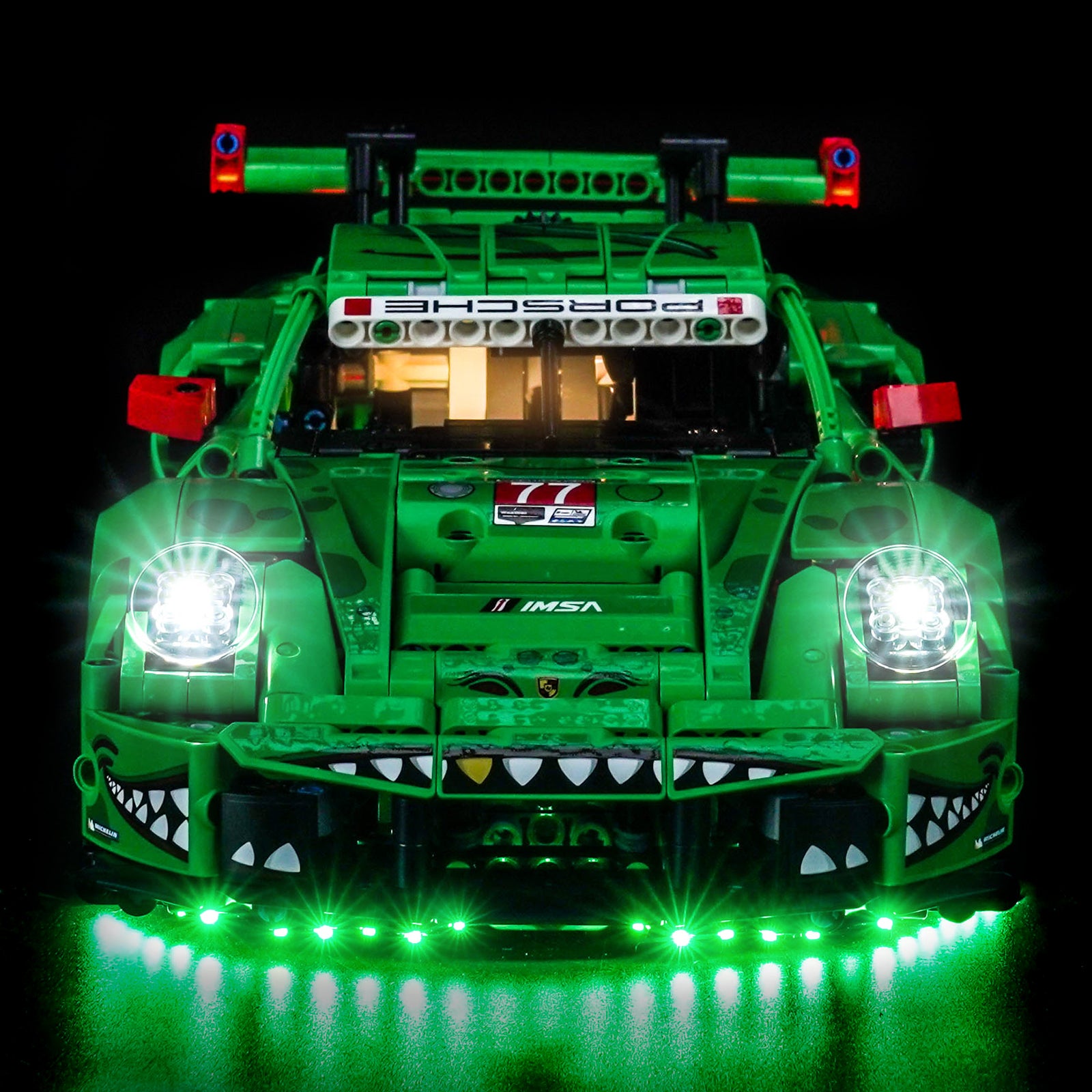 BrickBling Light Kit for LEGO Technic Porsche 911 GT3 R REXY AO Racing Car 42224