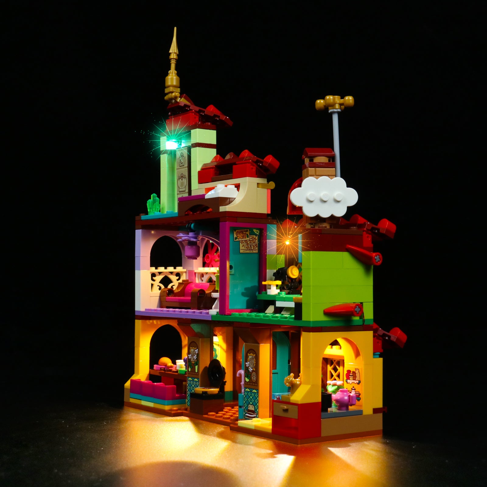 BrickBling Light Kit for LEGO Disney The Madrigal House 43202 Classic Version