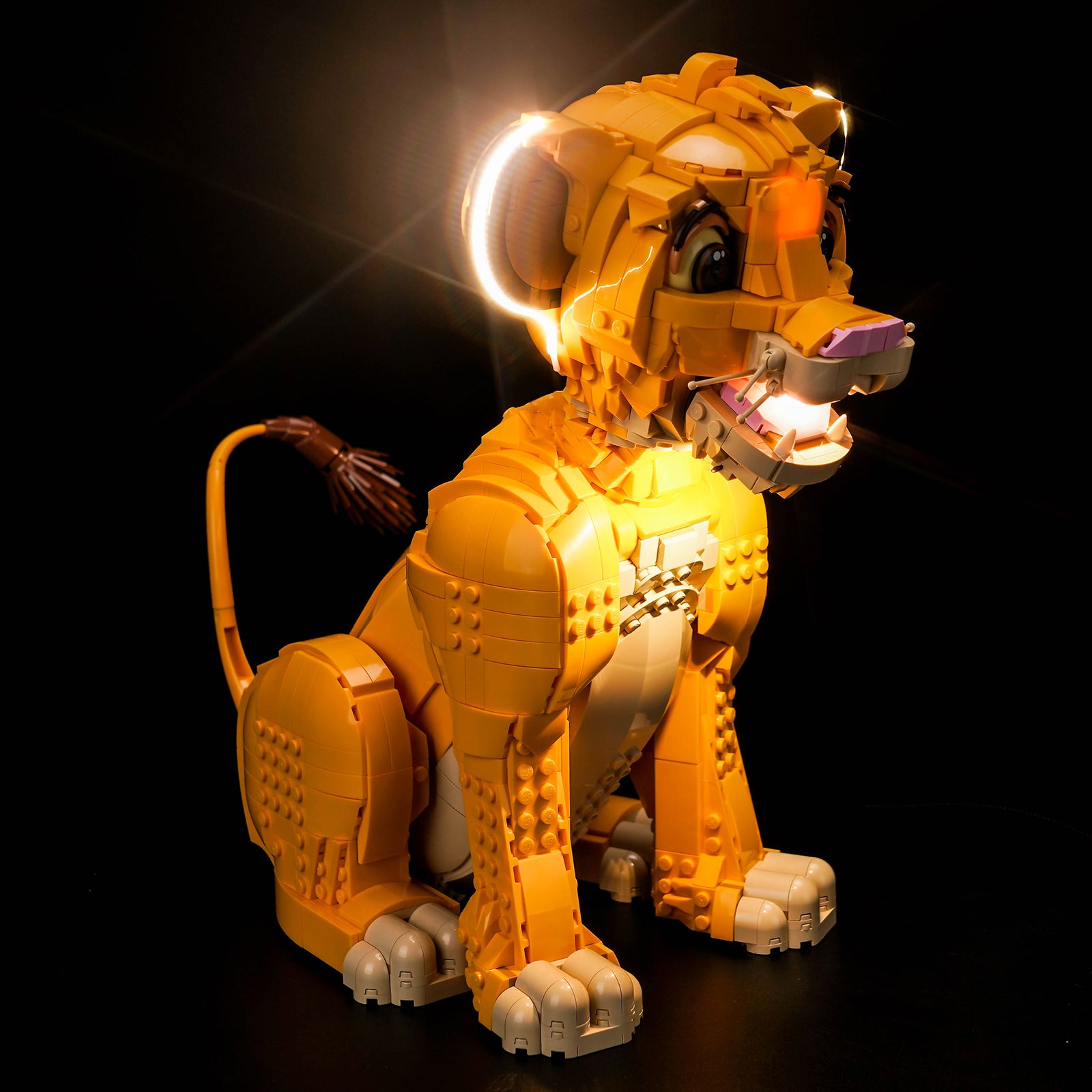 BrickBling Light Kit for LEGO Disney Young Simba the Lion King 43247