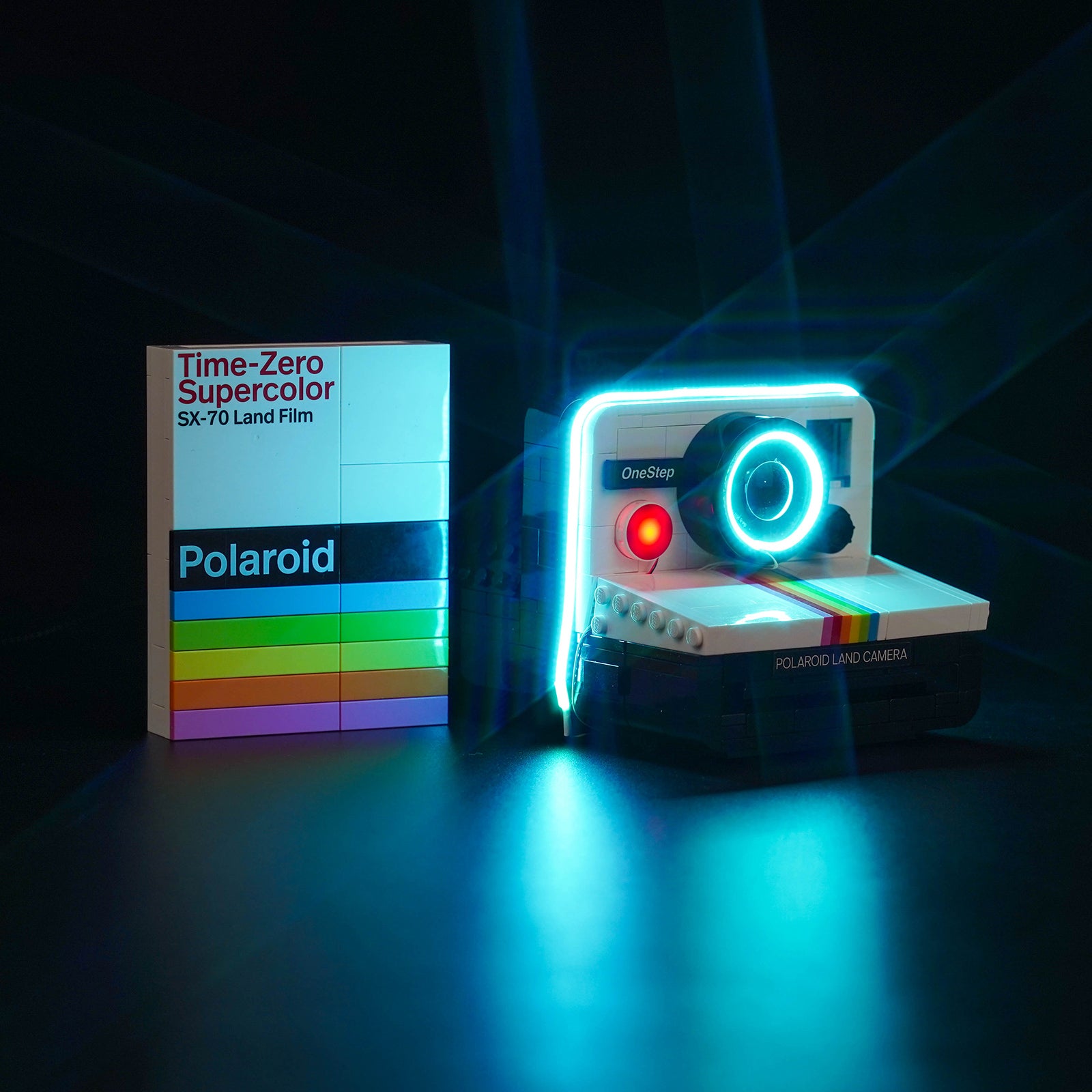 BrickBling Light Kit for LEGO Ideas Polaroid OneStep SX-70 Camera 21345 Version 2