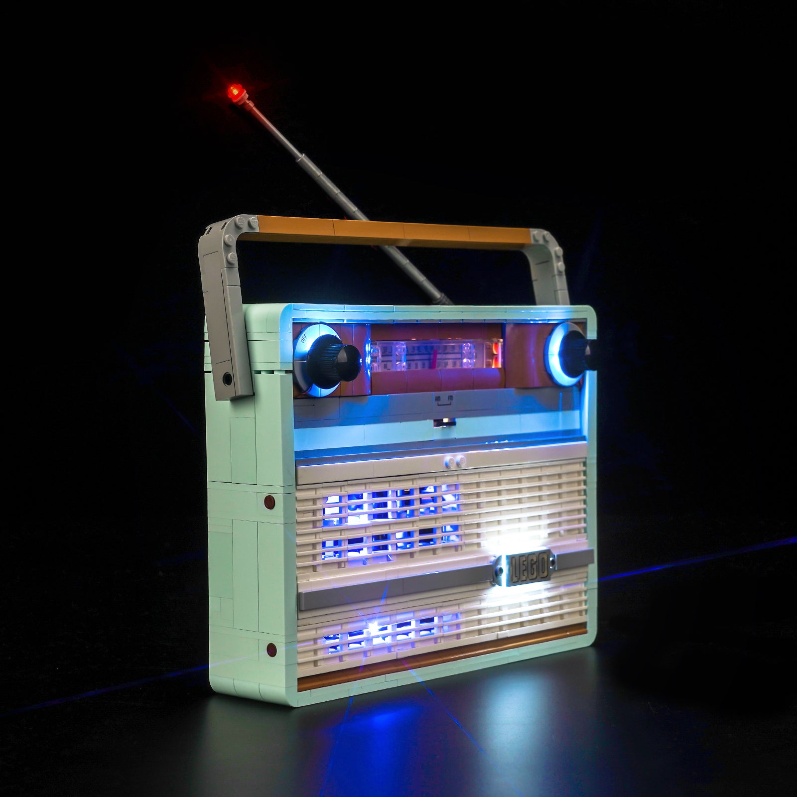 BrickBling Light Kit for LEGO Icons Retro Radio 10334