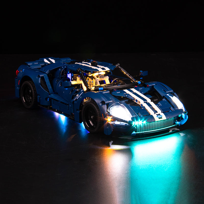 BrickBling Light Kit for LEGO Technic 2022 Ford GT 42154 Remote Control Version