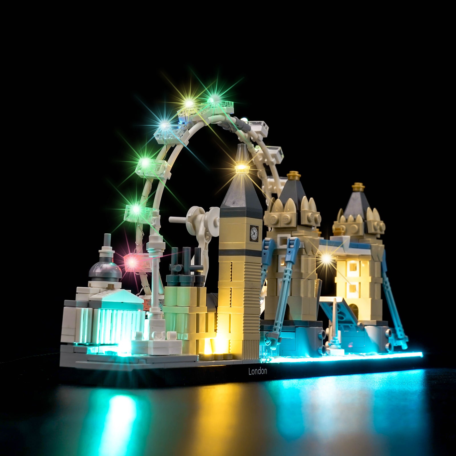 BrickBling Lichtset für LEGO City Skyline Series London 21034