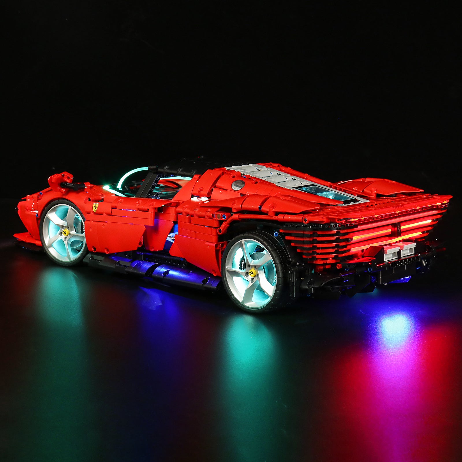 BrickBling Light Kit for LEGO Technic Ferrari Daytona SP3 42143 Upgraded Version