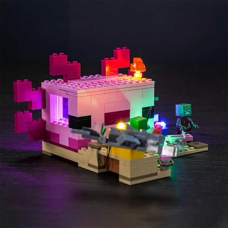 BrickBling Lighting Kit for LEGO The Axolotl House 21247