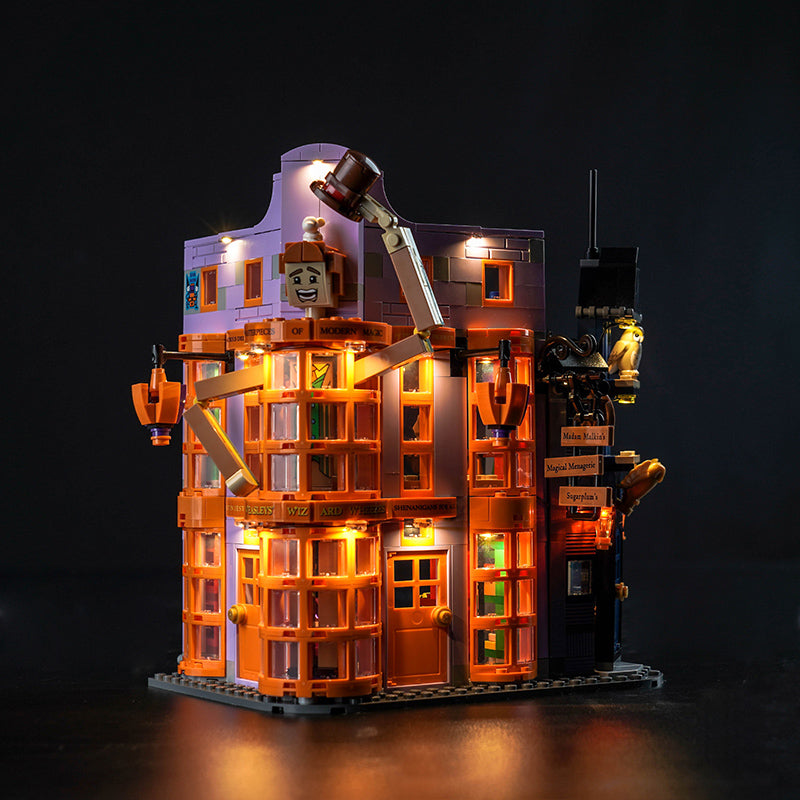 BrickBling Light Kit for LEGO Diagon Alley™: Weasleys' Wizard Wheezes™ 76422