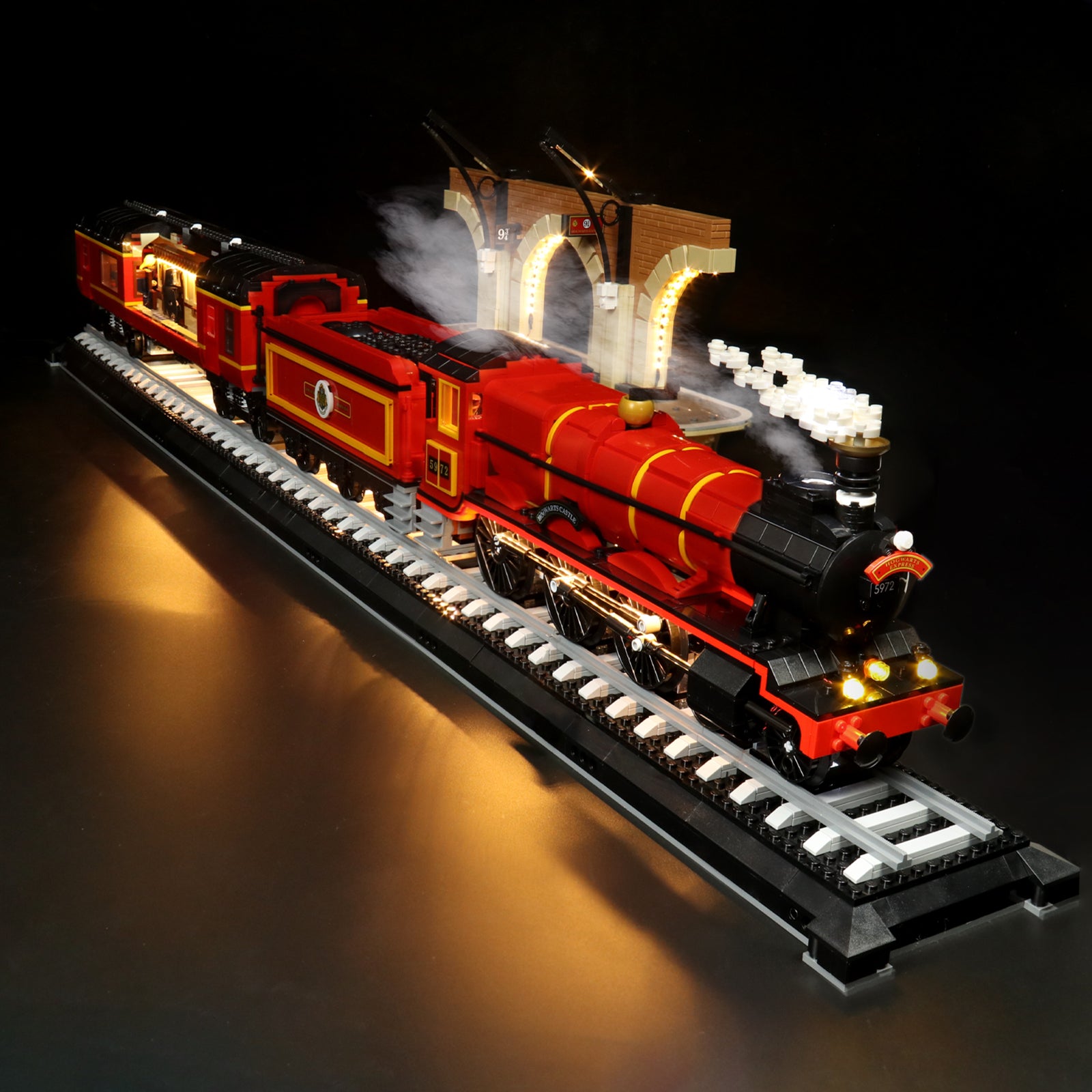 BrickBling Lichtset für LEGO Hogwarts Express – Collector‘s Edition 76405