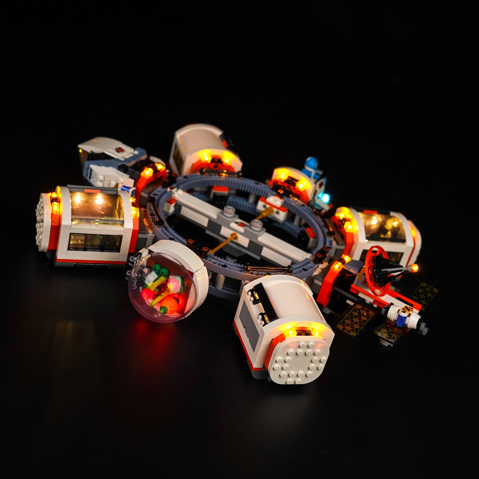 BrickBling Lichtset für LEGO City Modulare Raumstation 60433
