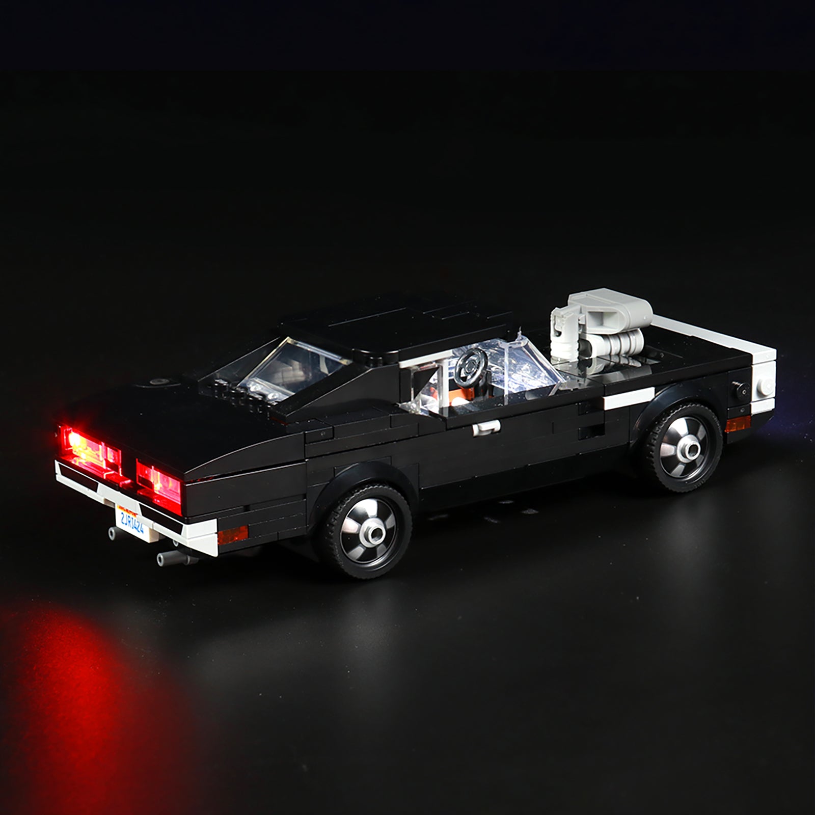 BrickBling Light Kit for LEGO Speed Champions Fast & Furious 1970 Dodge Charger R/T 76912